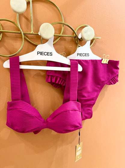 Haut de maillot de bain ADINA fuchsia