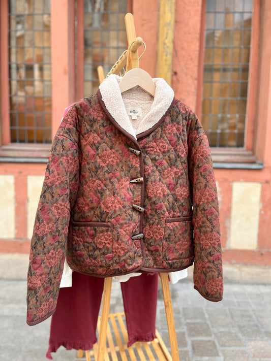 Veste YVONNE fleurie