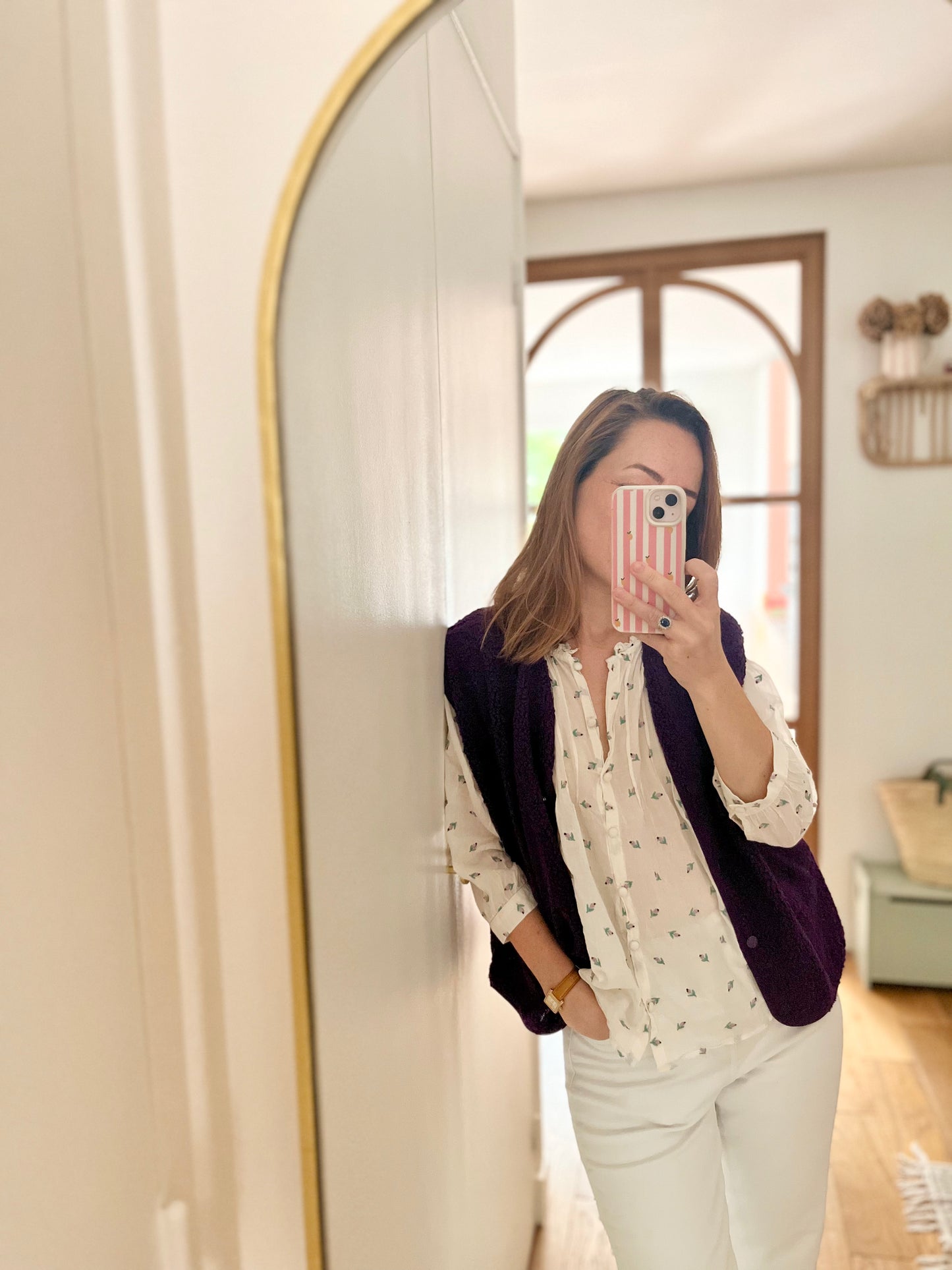 Gilet KATTY violet