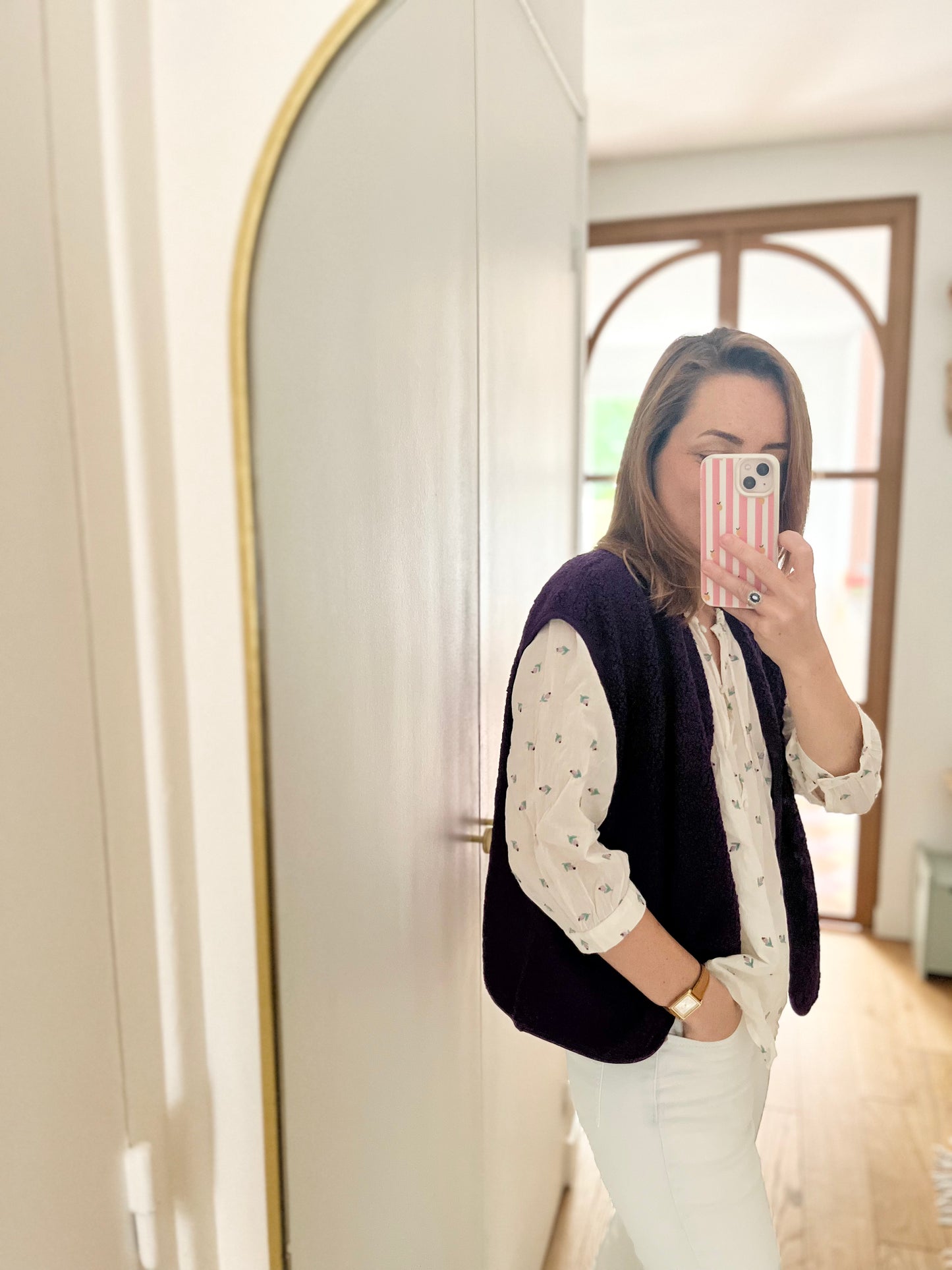 Gilet KATTY violet