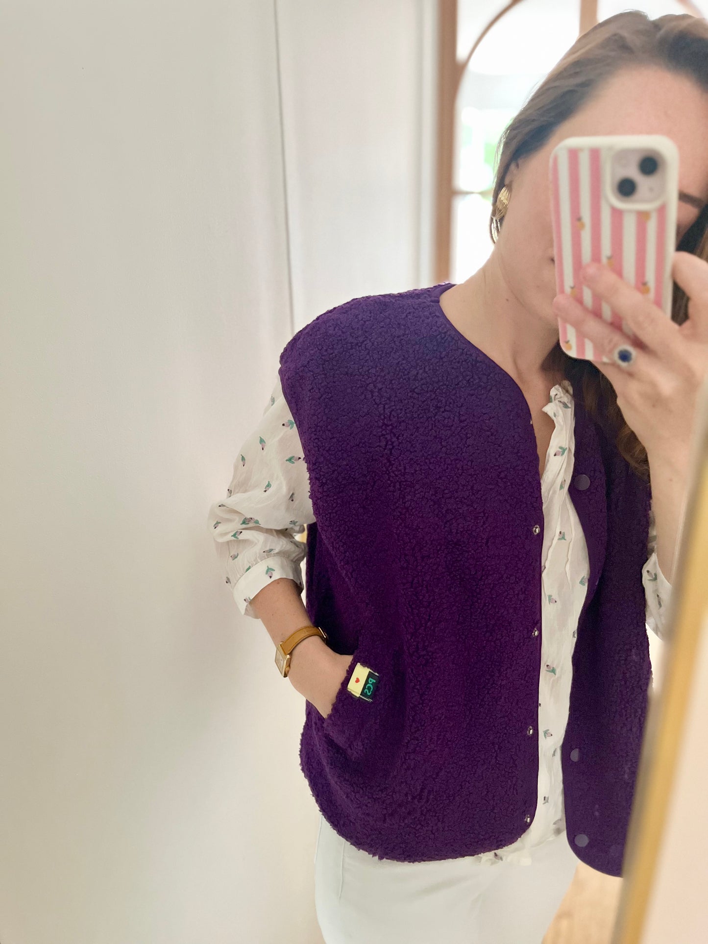 Gilet KATTY violet
