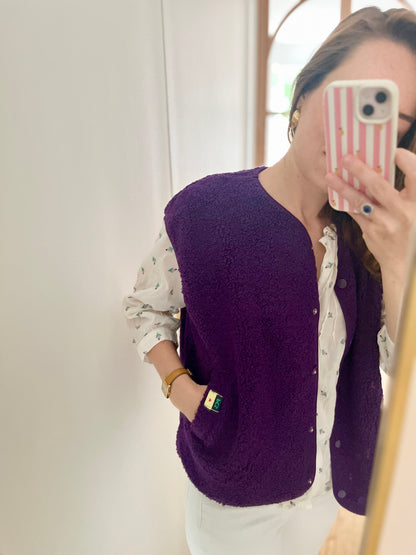 Gilet KATTY violet
