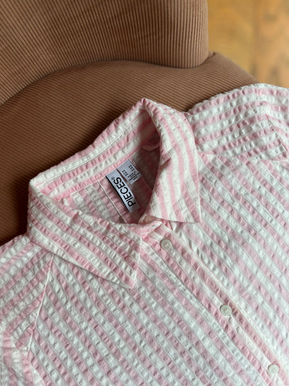 Chemise STINNA rayée rose