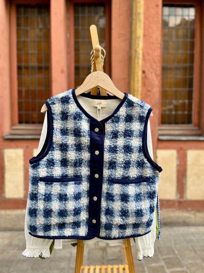 Gilet ISABELLA bleu