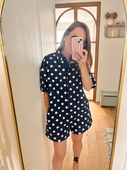 Combishort MADELEINE bleue