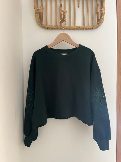 Sweat IDOLE vert bouteille