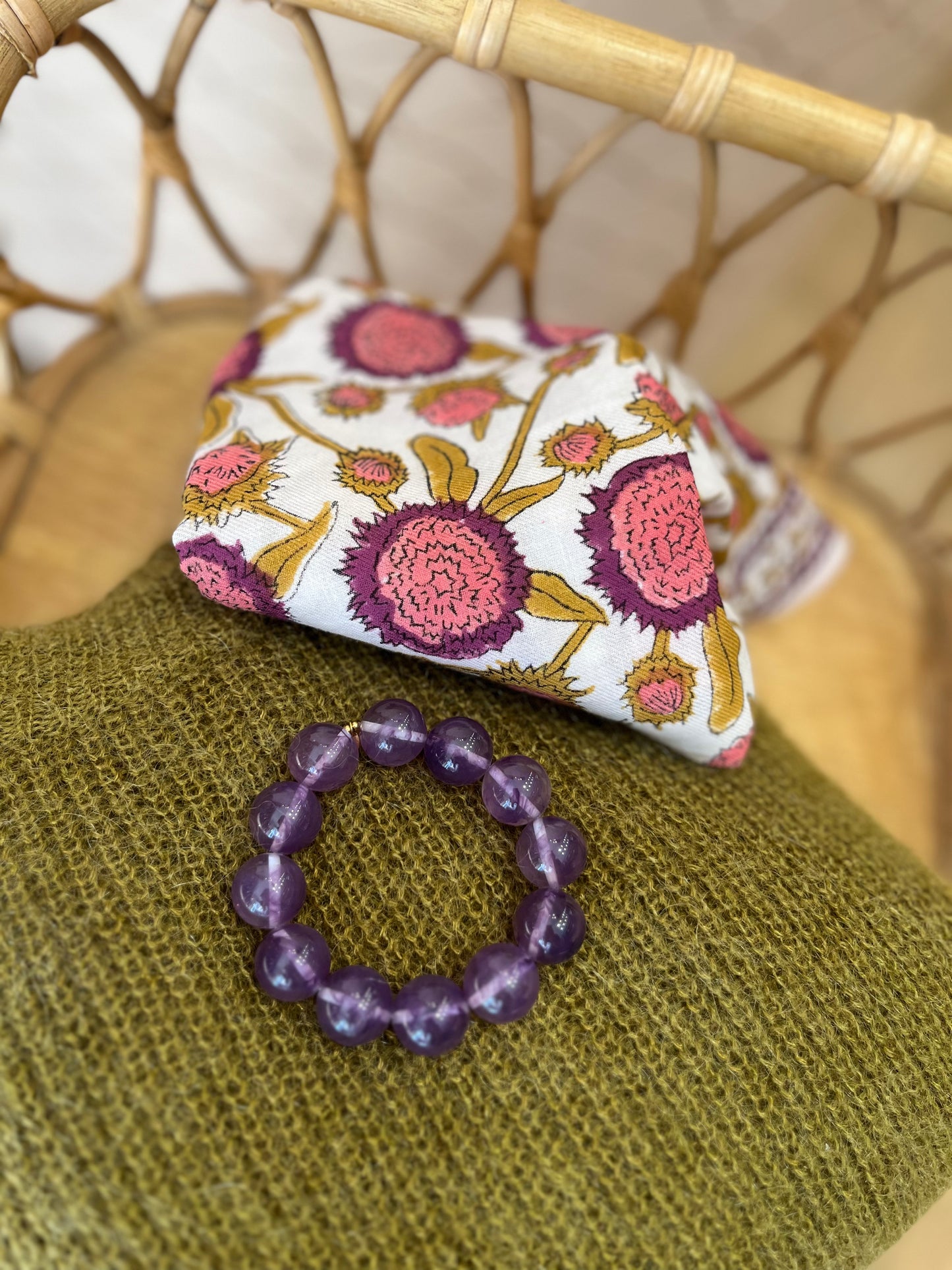 Bracelet GARANCE violet