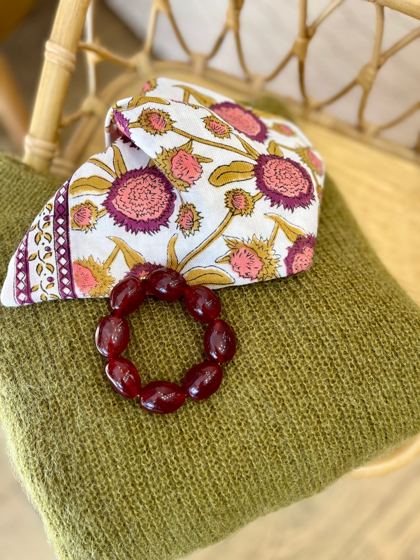 Bracelet SOLINE rouge