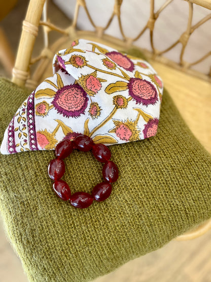 Bracelet SOLINE rouge