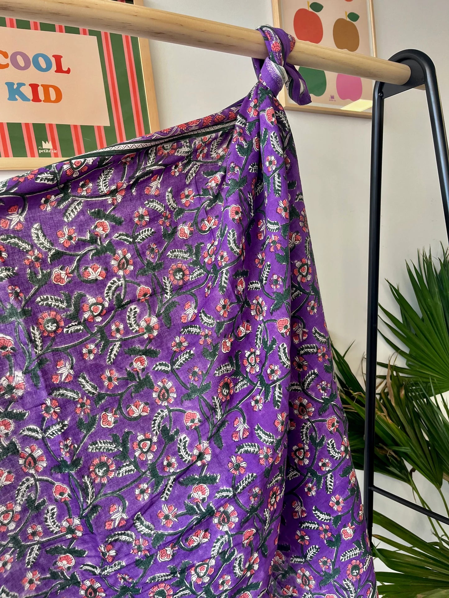 Foulard DELHI violette
