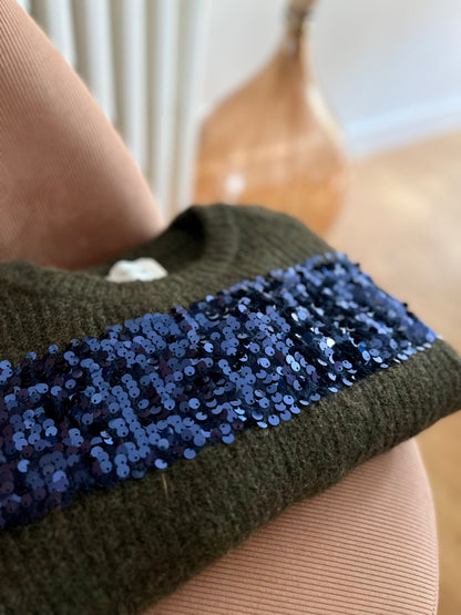 Pull ASTRAL kaki/bleu