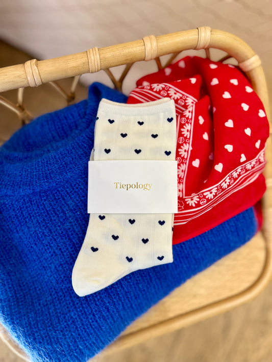 Chaussettes HEART blanches