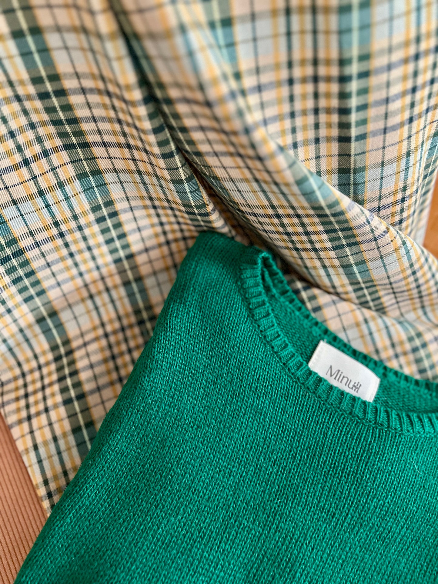 Pull PÉNÉLOPE vert émeraude
