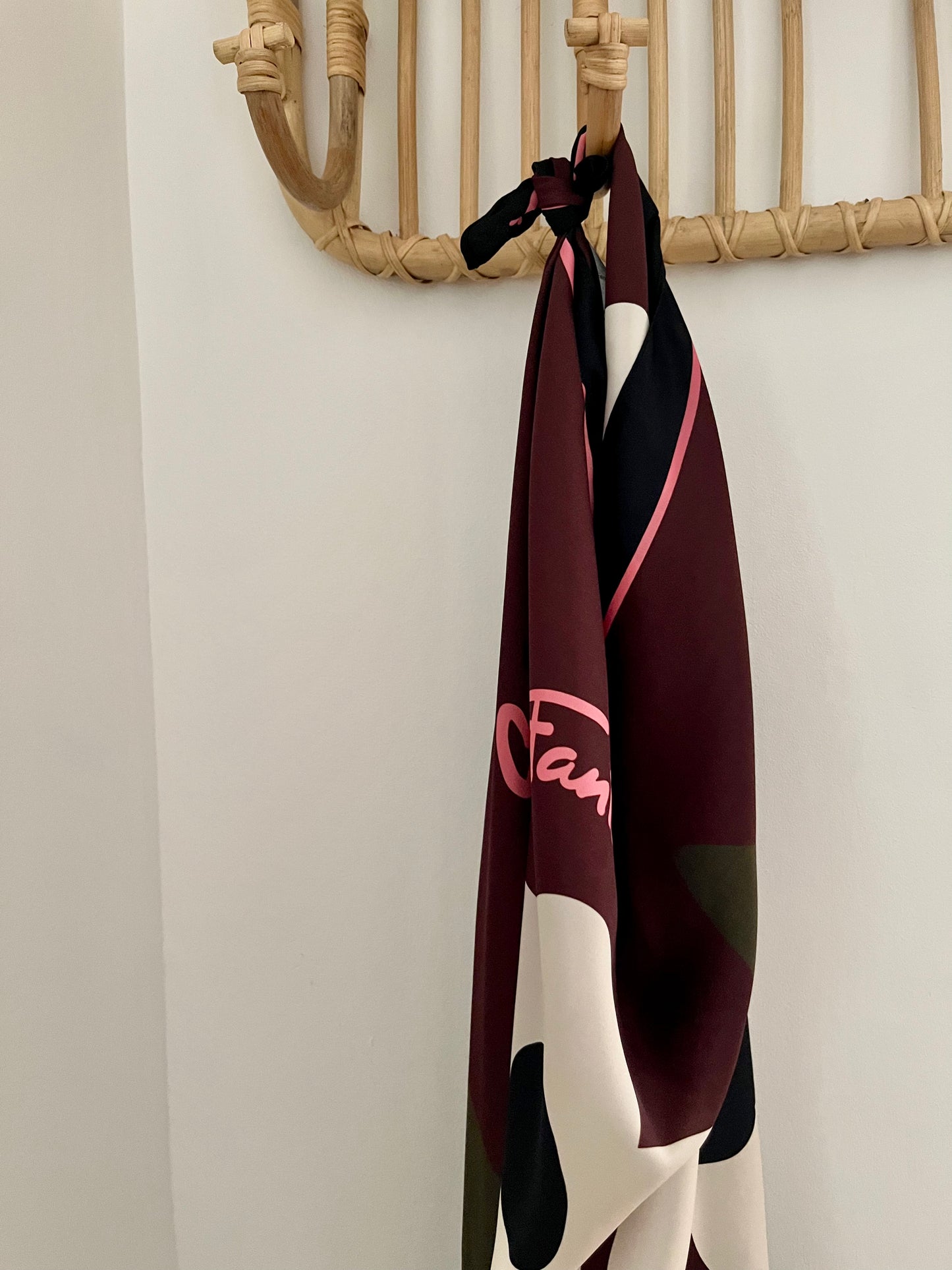 Foulard LISE bouquet chocolat
