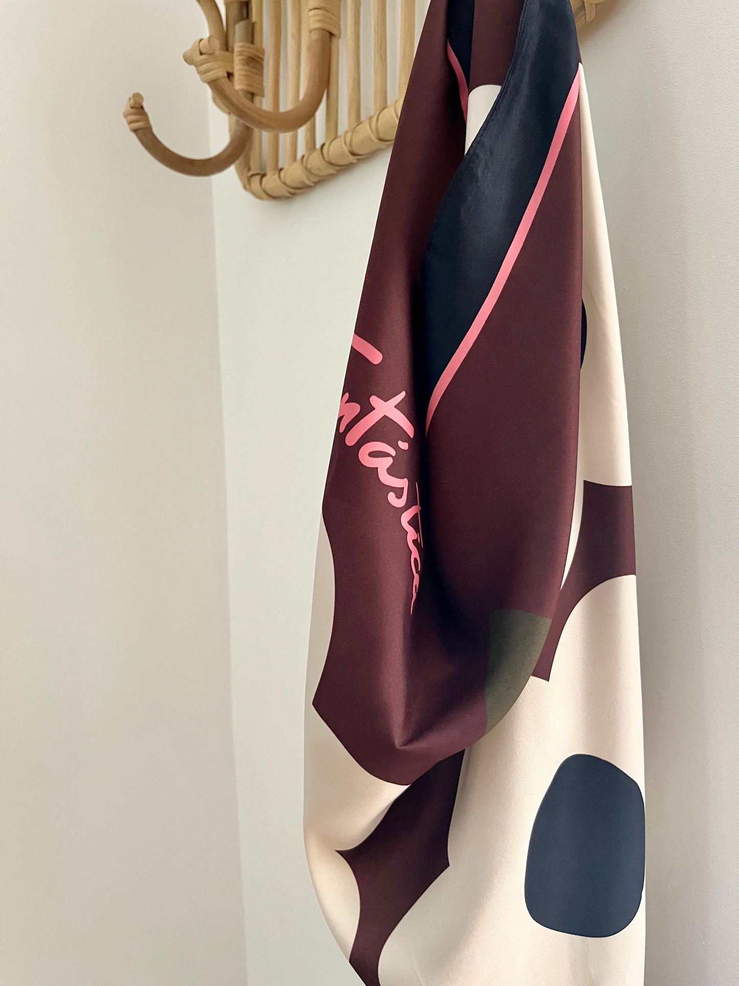 Foulard LISE bouquet chocolat