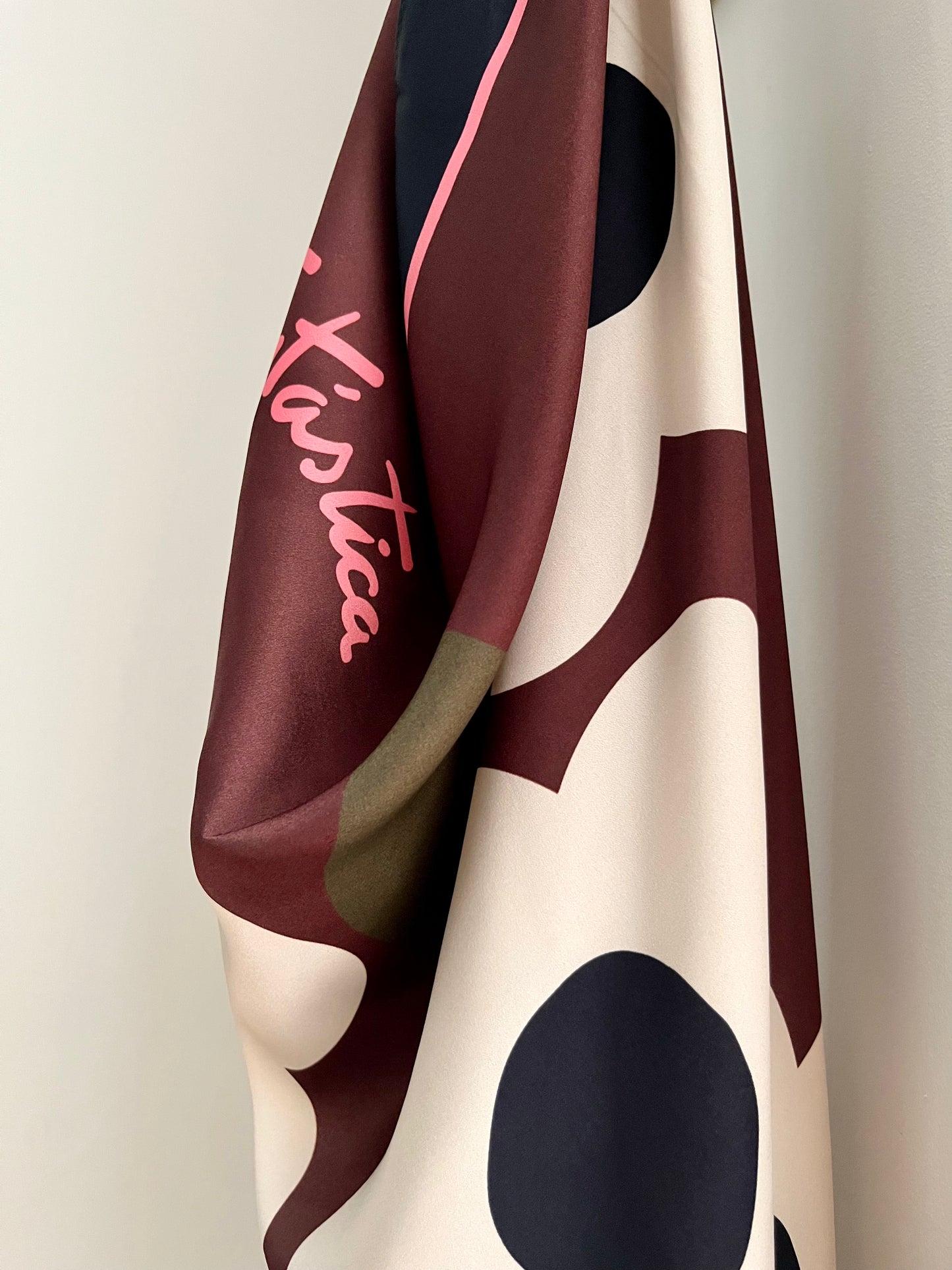 Foulard LISE bouquet chocolat