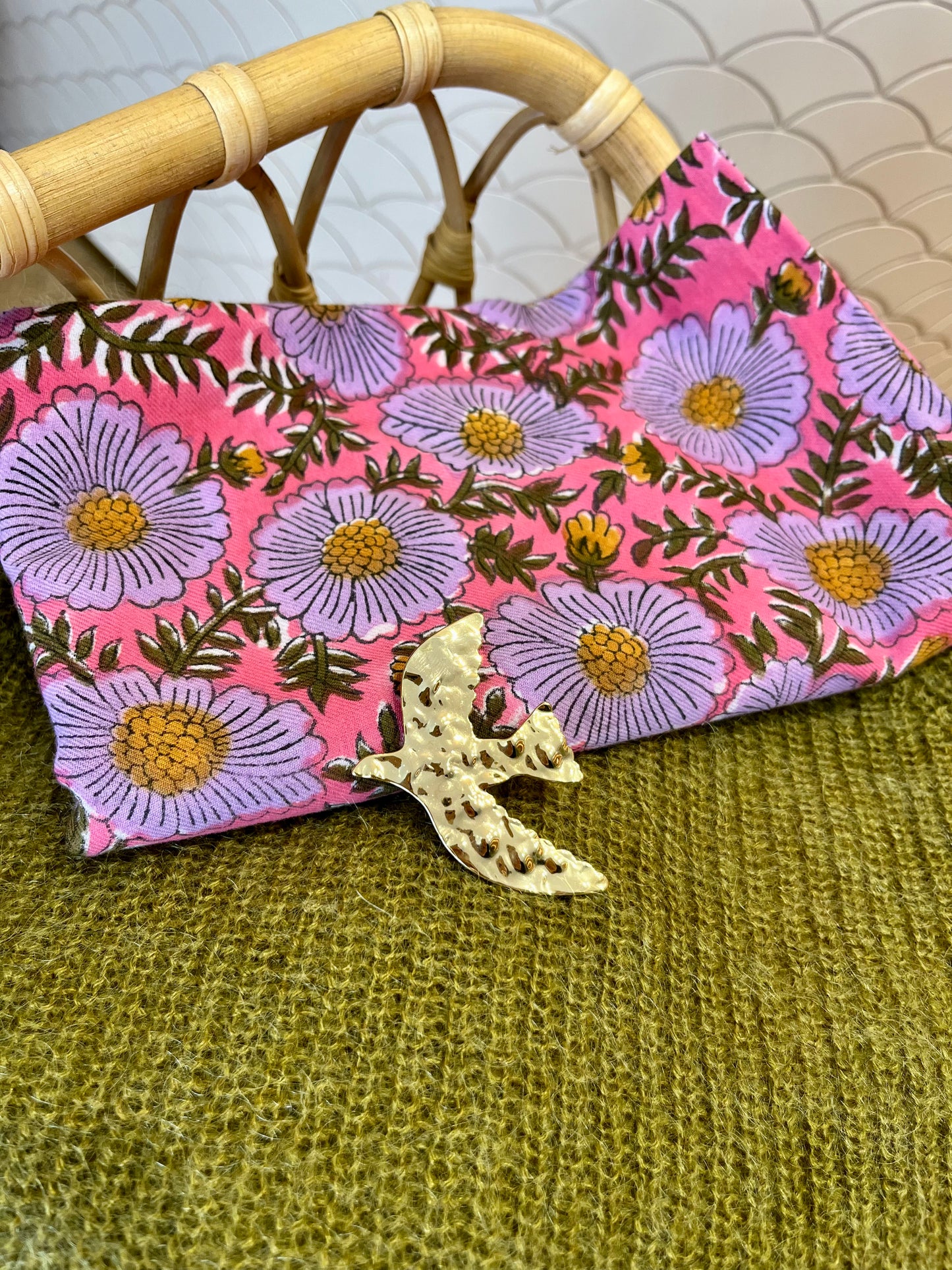 Pin's OISEAU doré