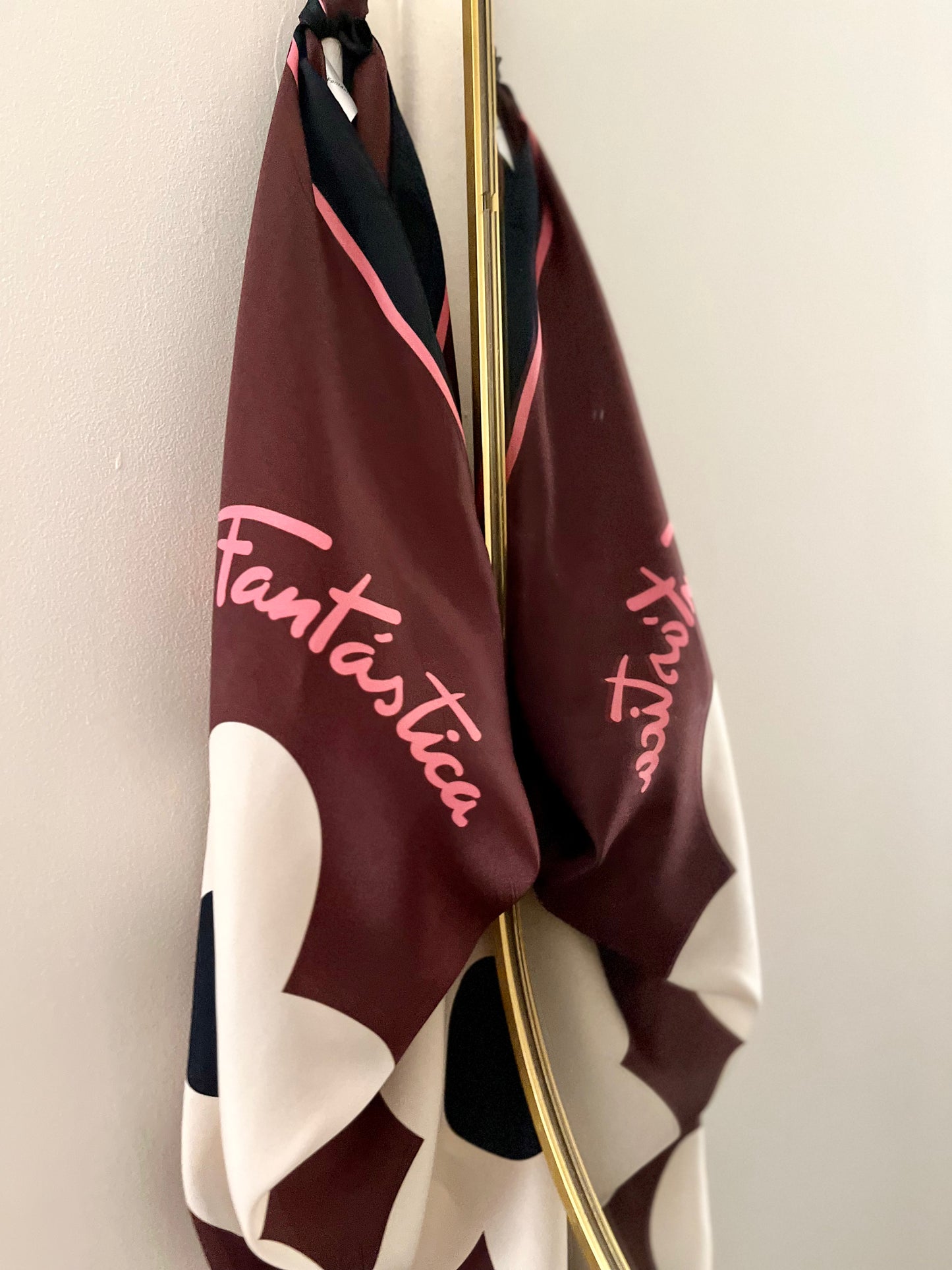 Foulard LISE bouquet chocolat