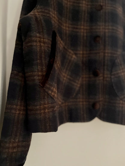 Veste GUIREC marine/marron