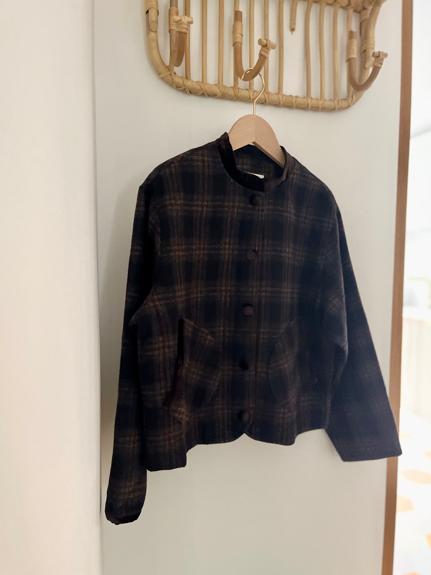 Veste GUIREC marine/marron