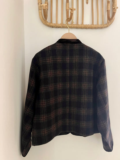 Veste GUIREC marine/marron