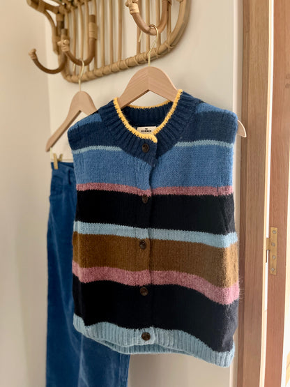 Gilet NINON bleu