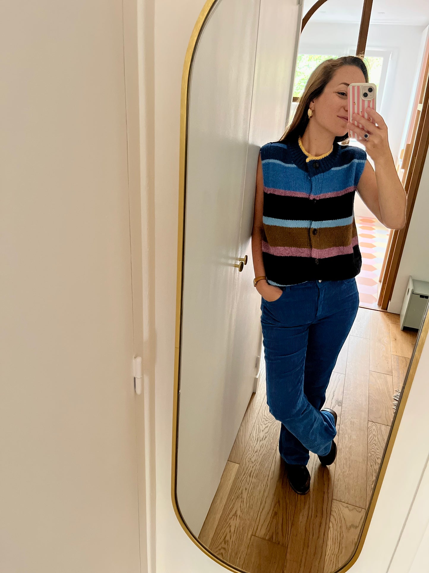 Gilet NINON bleu