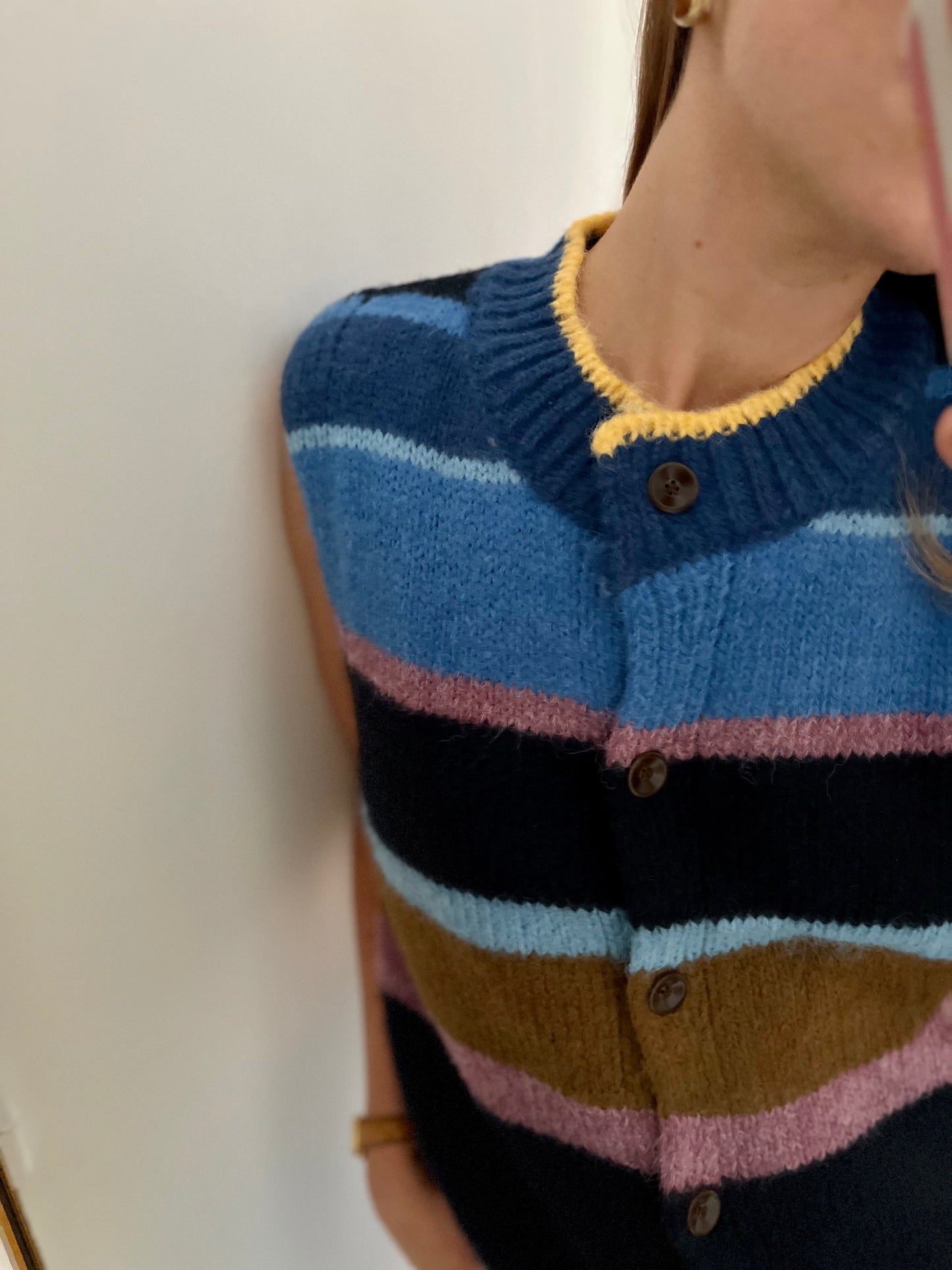 Gilet NINON bleu