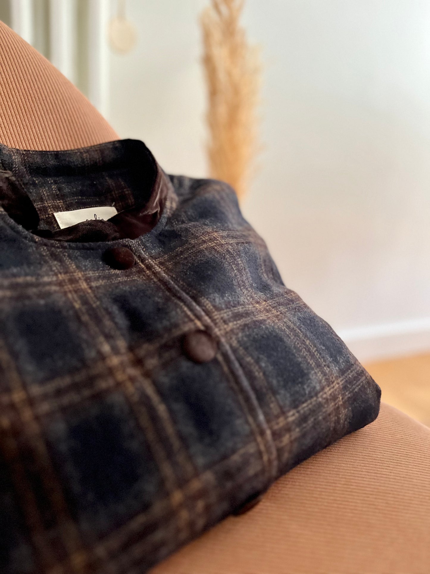 Veste GUIREC marine/marron