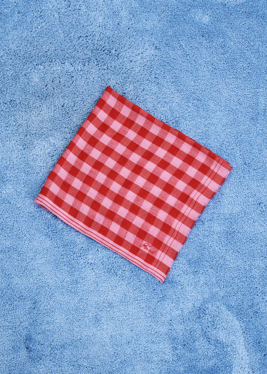 Foulard KOKO rose/rouge