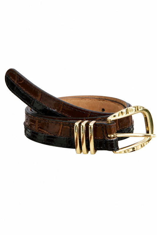Ceinture HERA marron/noir