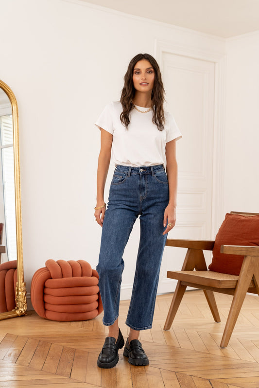 Jeans SOLANGE denim foncé