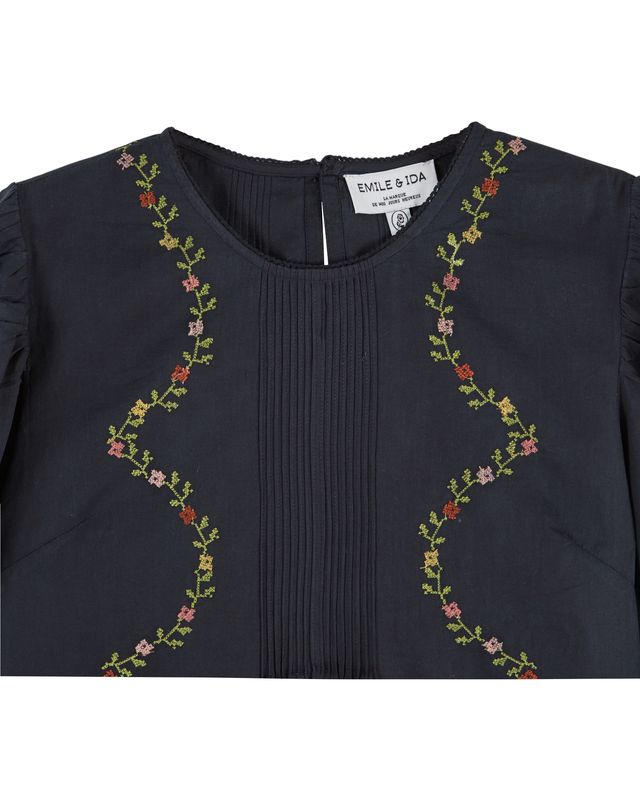 Blouse ESTELLE charbon