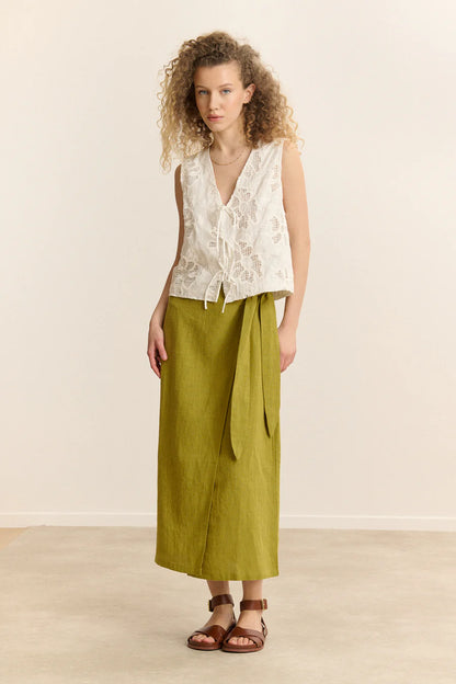 Jupe SUZE olive