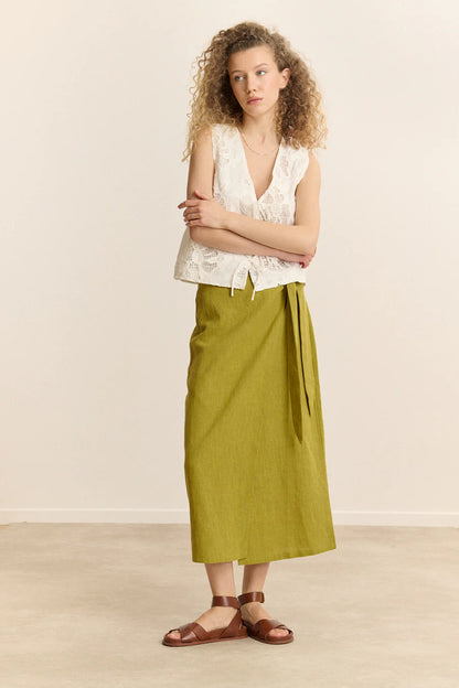 Jupe SUZE olive