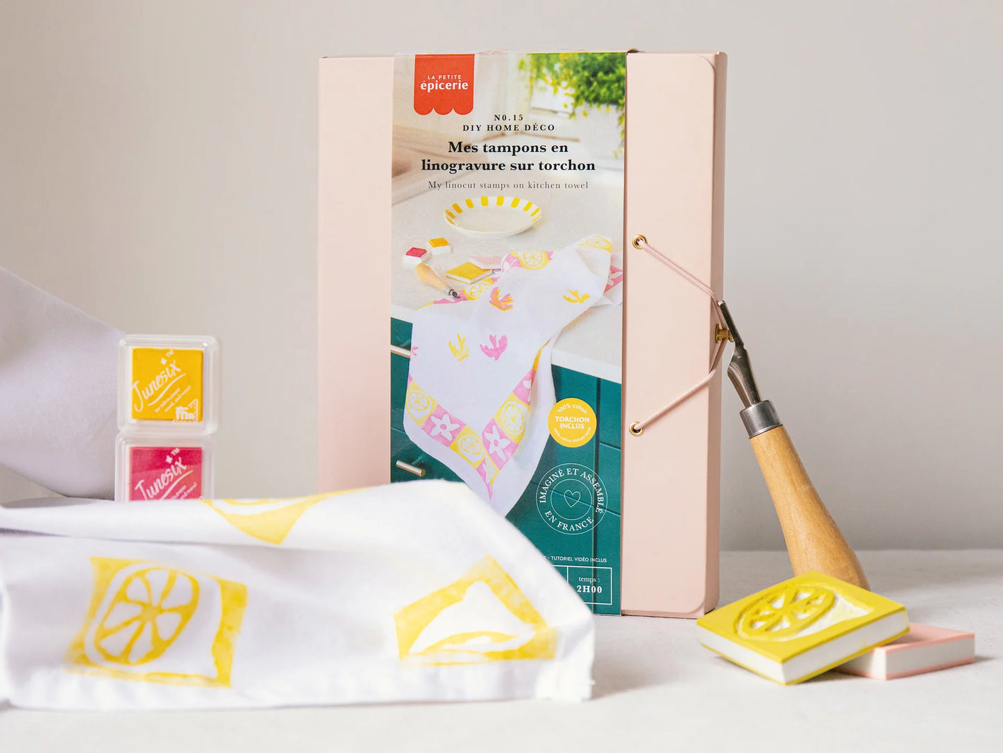 Kit DIY Mes tampons en linogravure