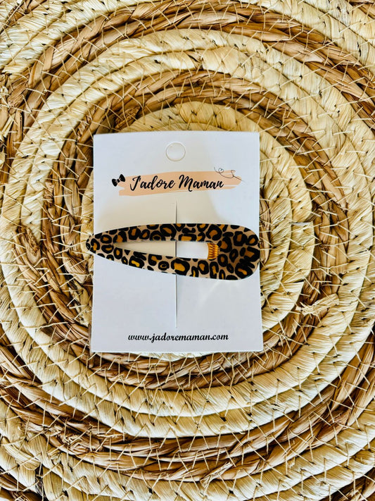 Barrette ALEX léopard