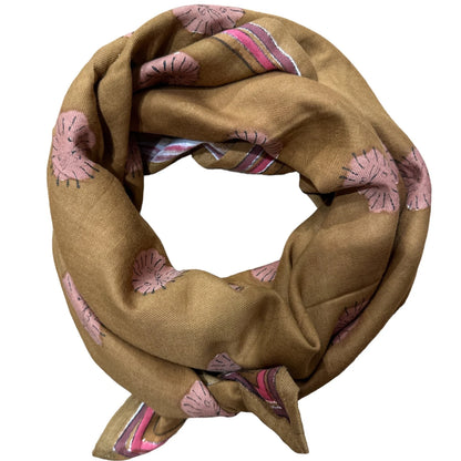 Foulard GABRIEL Lion Olive