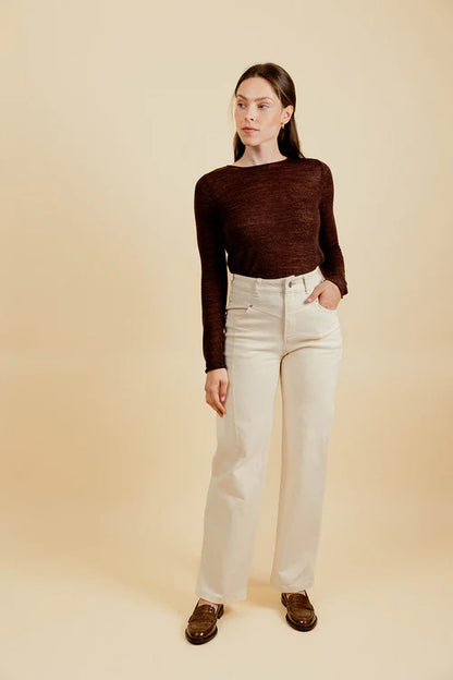 Pantalon MALAURY beige
