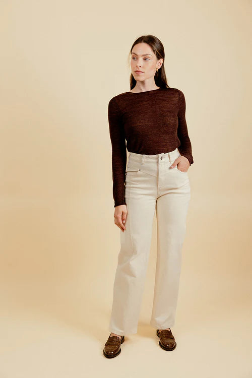 Pantalon MALAURY beige