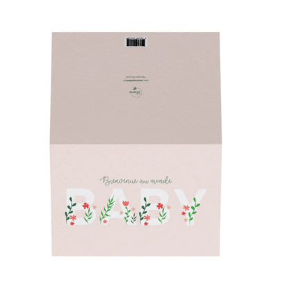 Carte BABY ROSE