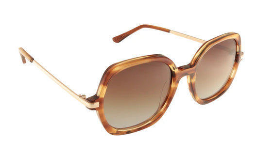 Lunettes de soleil POSITANO ambre