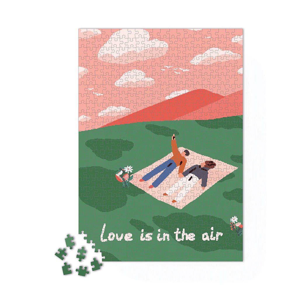 Puzzle 500 pièces LOVE IS IN THE AIR
