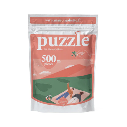 Puzzle 500 pièces LOVE IS IN THE AIR