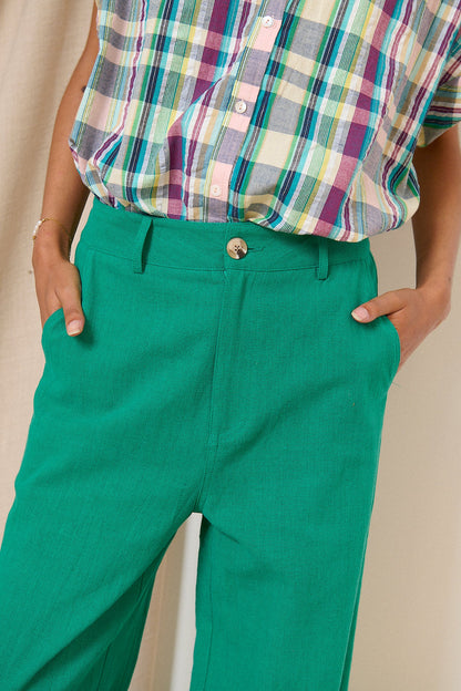 Pantalon VICTORINE turquoise