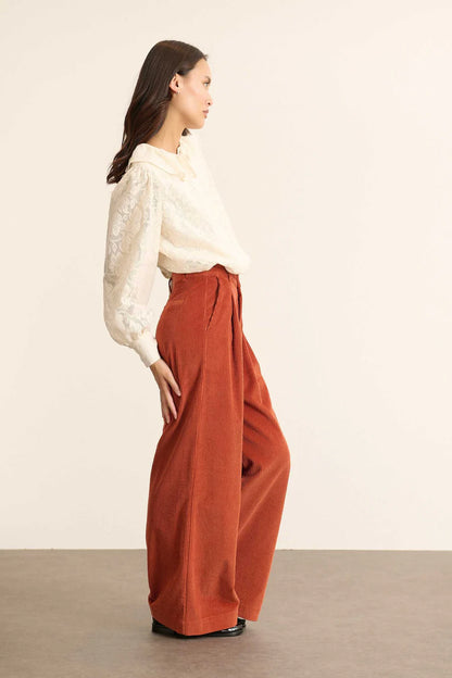 Pantalon VOLTAIRE camel