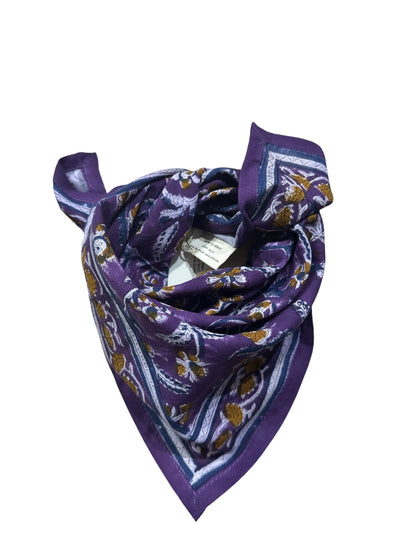 Petit foulard DELHI purple