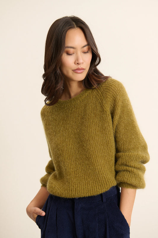 Pull GIVRE olive