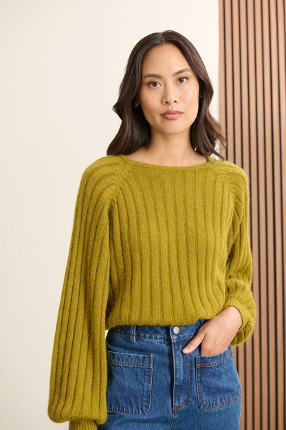Pull TIMOTHÉ olive