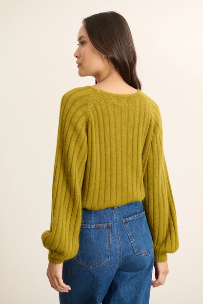 Pull TIMOTHÉ olive